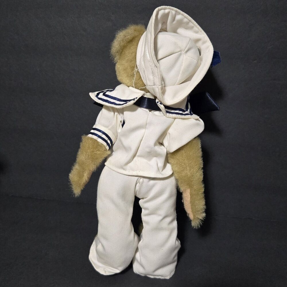 Casey Brass Button Bears 1940’s 20th Century Collectibles 1999 Navy Sailor Bear - Picture 6 of 10
